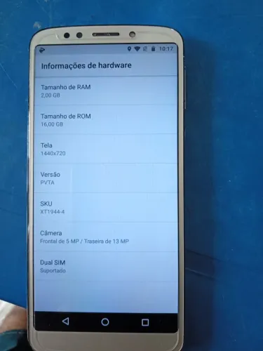 Moto e5 em perfeito estado