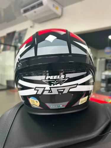 CAPACETE SPIKE VERMELHO/CINZA