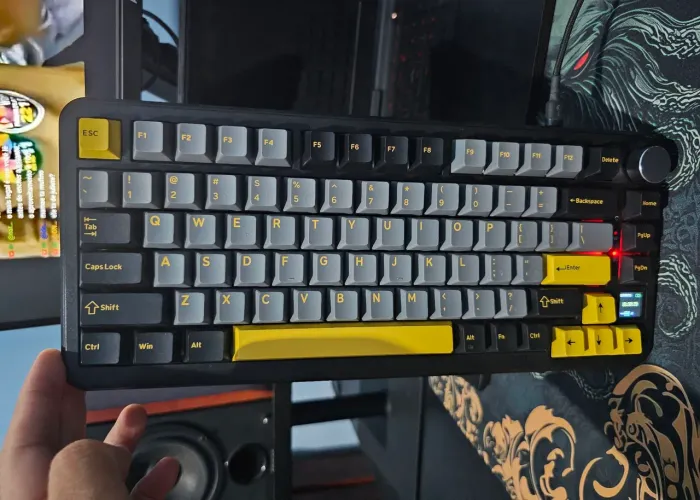 Teclado attack shark tri mod