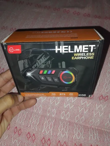 Intercomunicador  K6 ultra e Máxima qualidade para suas viagens de moto.