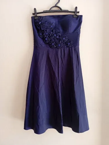Vestido de festa roxo vintage