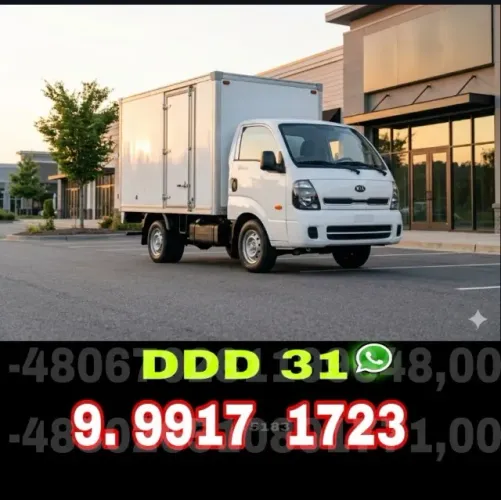 FRETE e transportes com atendimento rápido