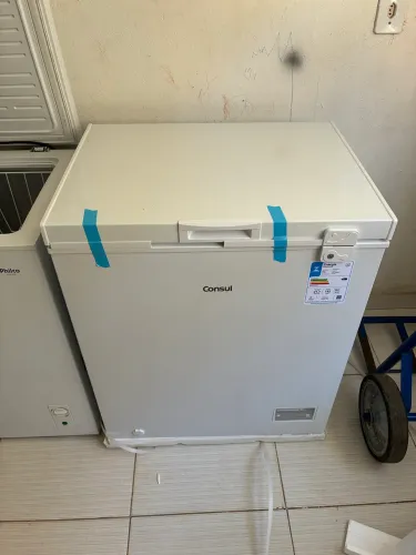 Freezer consul 142 litros na caixa sem uso 