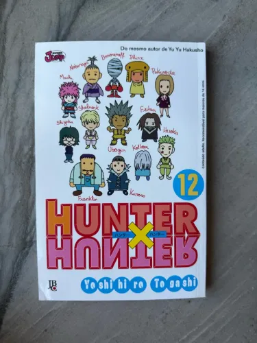 Mangá hunter x hunter 12 seminovo