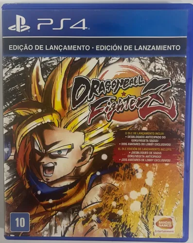 JOGO DRAGONBALL FIGHTER Z - PS4