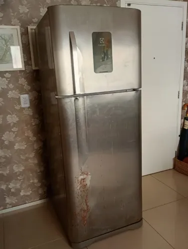 Geladeira Duplex Inox Frost Free Eletrolux