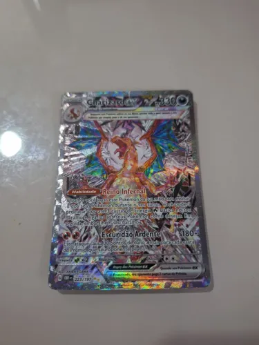 Card pokemon charizardEX