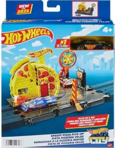 Pista Hot Wheels City Speedy Pizza