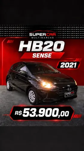 Hyundai HB20 Sense 1.0 Flex 12V MEC 2021