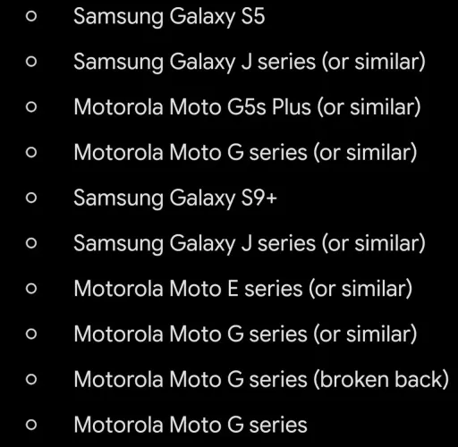Celulares pra recuperar