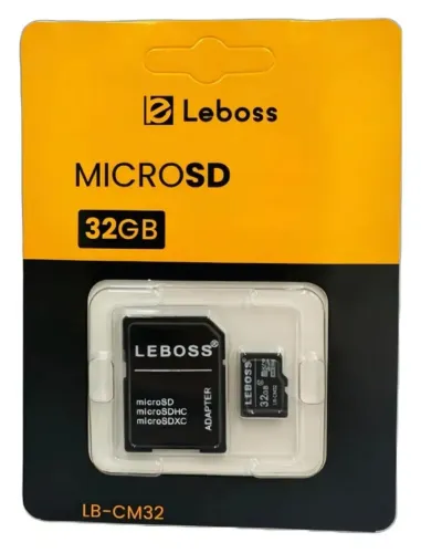 Cartao de memoria para camera - 32 gb leboss