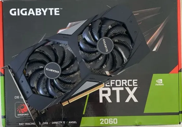PLACA DE VIDEO GEFORCE RTX 2060  -  GIGABYTE