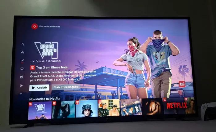 Smart TV TCL 4k 50 polegadas