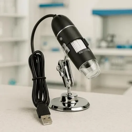 CÂMERA MICROSCÓPIO USB