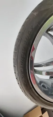 Rodas cromadas aro 22