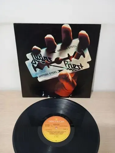 lp Vinil British Steel Judas Priest nacional 1980 ZERADAÇO Obra-prima