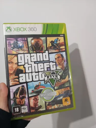 GTA V Xbox 360 Original - Jogo Mídia Física