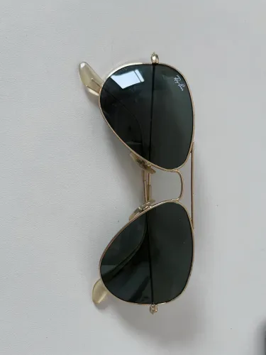 Oculos Rayban Aviator Small Dourado