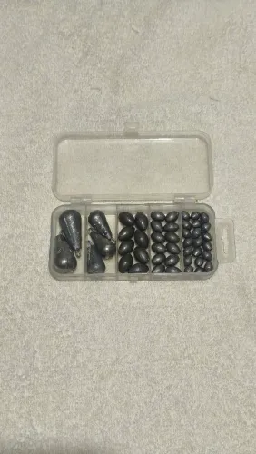 Kit de chumbada para pescaria 