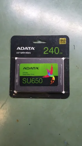 SSD 240GB Adata SATA 3 - Novo e Lacrado | Upgrade de Velocidade para seu PC ou Notebook