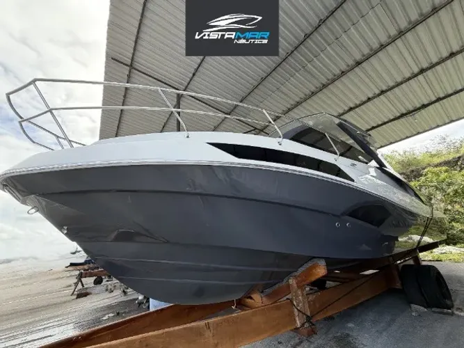 Lancha Nx 34 pés 2026 com parelha popa Yamaha 300hp 4T - Completíssima