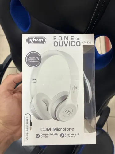 Fone de Ouvido com Microfone