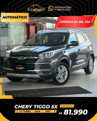 Chery Tiggo 5X T 1.5 16V Turbo Flex Aut. 2021