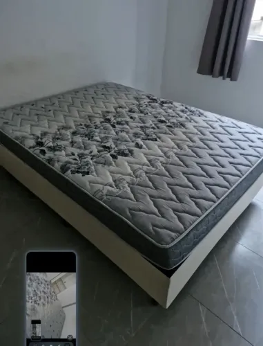 Cama casal super nova colchão D33