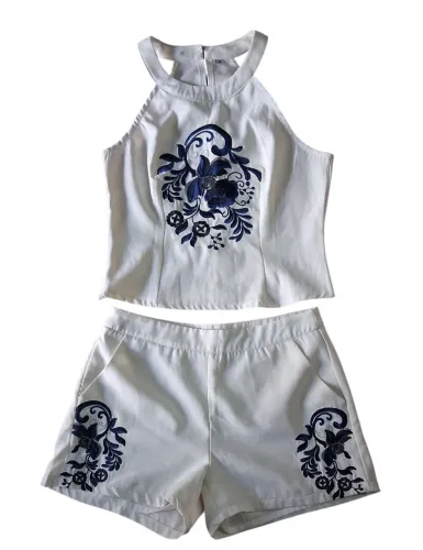 Conjunto short e blusa 