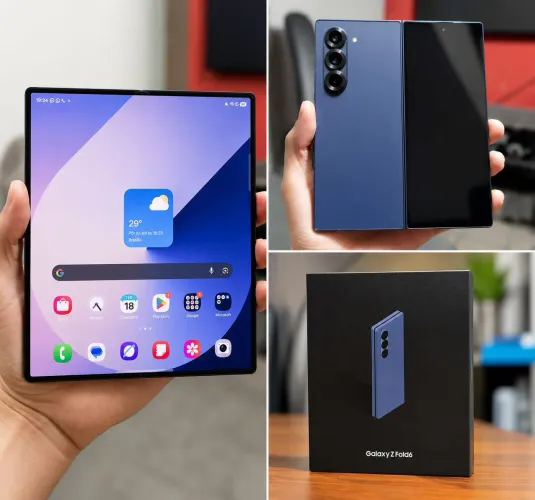 Galaxy Z Fold6 512gb 12ram com caixa e NF, estado de novo.