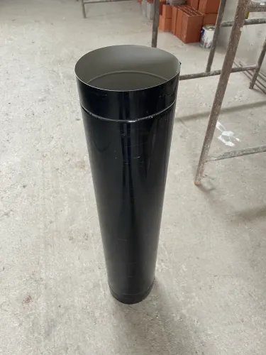 Duto preto para churrasqueira
