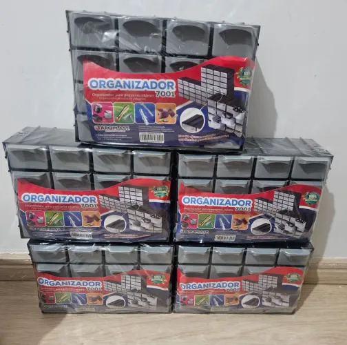 Organizador plastico gaveteiro 16 gavetas