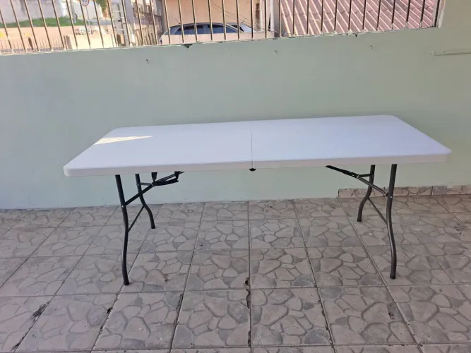 Mesa dobrável camping