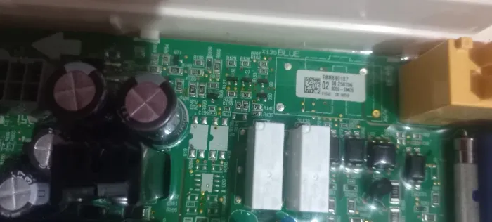 Placa principal maquina lavar e secar lg 