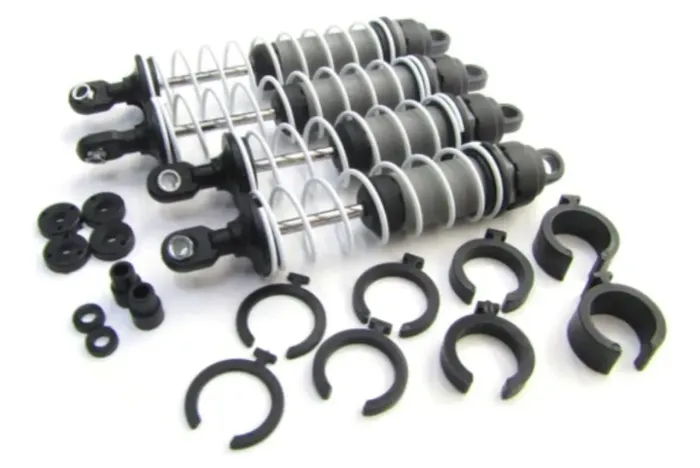 Kit com 4 Amortecedores para RC Traxxas Slash 1/10