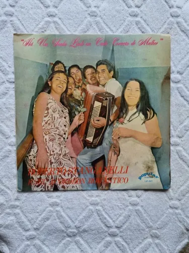 * DISCO LP "HÁ UM SONHO LINDO EM CADA CORAÇÃO DE MULHER" Roberto Stanganelli e seu acordeo