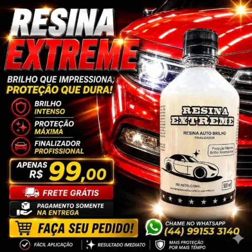 Resina Extreme - Frete Grátis e Pagamento Seguro!