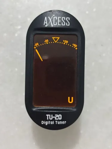 Afinador Digital Cromático Axcess TU-20 - Funcionando
