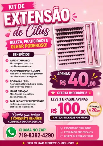 Cílios tufinho