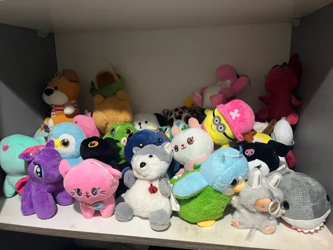 vendo ursinhos de pelúcia ,(TODOS)