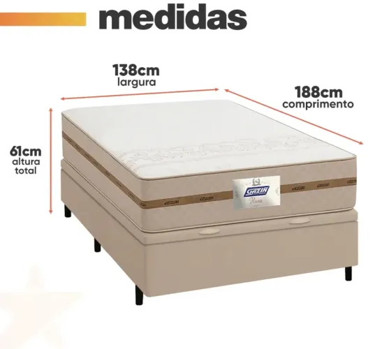 Cama box baú