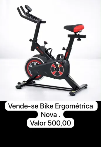 Vende-se Bike Ergométrica, nova valor 500,00