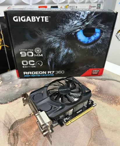 Placa vídeo R7 360 2G ddr5 128bits