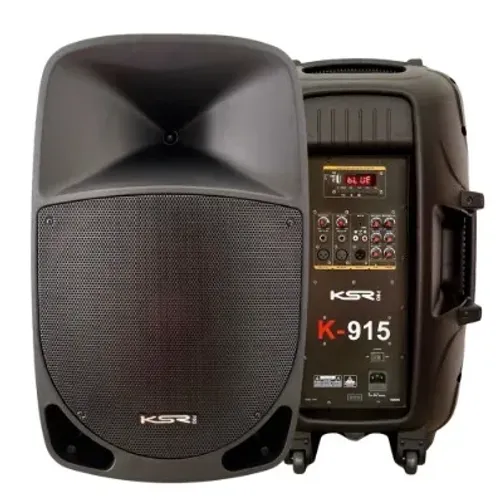 Caixa Ativa KSR Pro K-915 15? 700W RMS Bluetooth