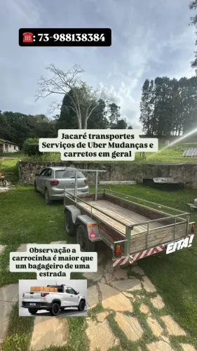 Faço qualquer tipo de carreto, carrocinha grande! 