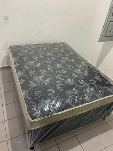 Cama d e casal molas ensacadas