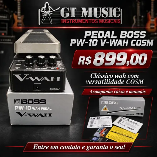 Pedal Boss Wah PW-10 V-Wah Cosm