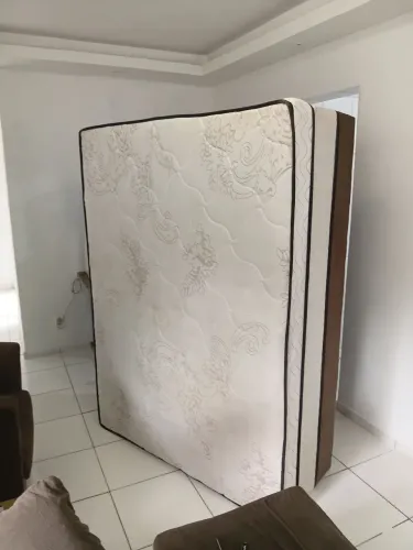 Cama Unibox Casal Molas Ensacadas