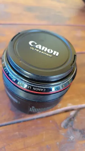 Lente Canon EF 85mm f 1.2 USM