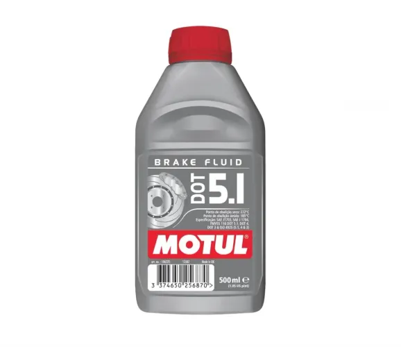2 Unidades Fluído de Freio Motul DOT 5.1 500ml